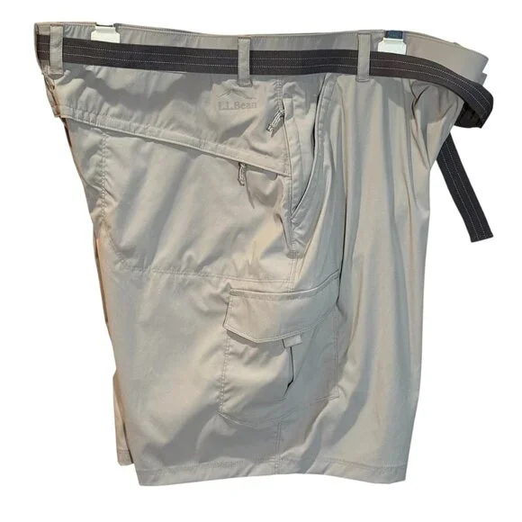 L.L. Bean Tropicwear Shorts XL Regular Frost Gray NWT – MSRP $59.95 - Picture 9 of 10